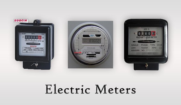 Disc & Digital Electric Meters Electrical Parts